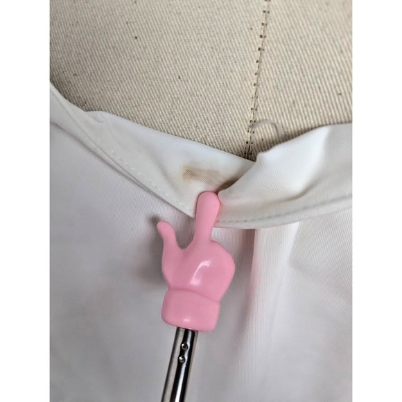 Bar III Goo Goo Bodysuit Plus Size Ivory Sleeveless Size 3X Tank Button *FLAW* - Picture 7 of 7